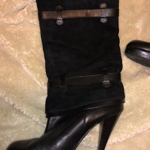 Cole haan Air Kennedy Highhill buckle boots